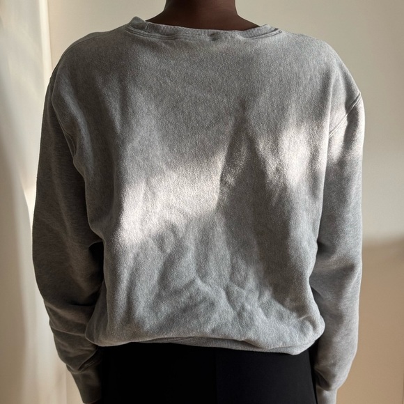 PINK Victorias Secret Gray Crewneck Sweater - Picture 3 of 7